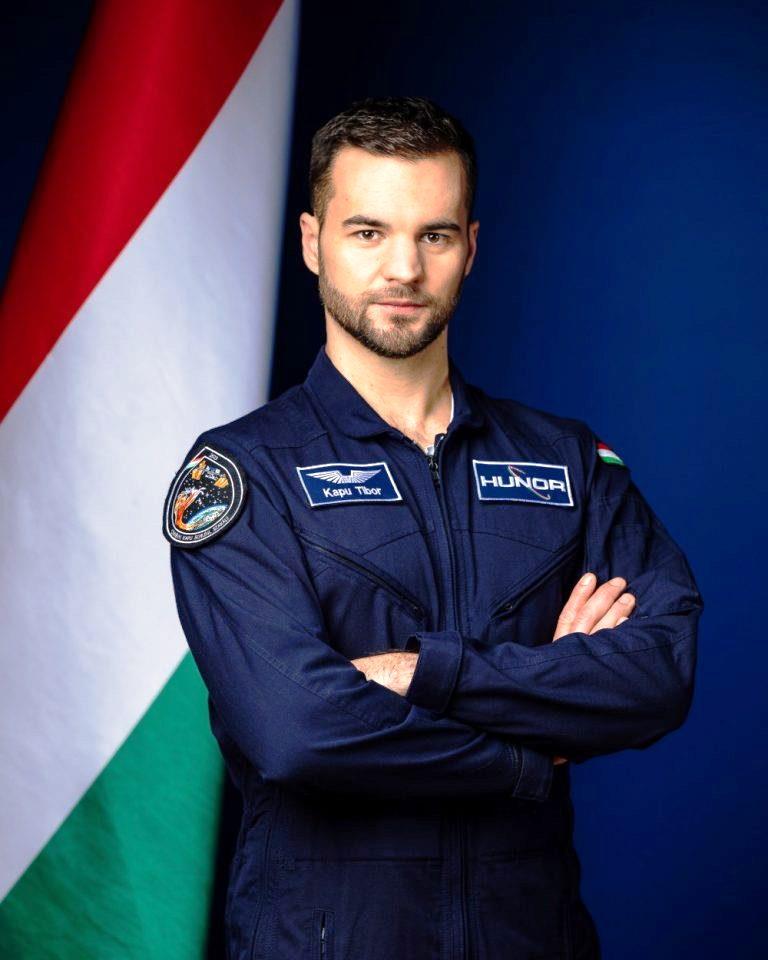Tibor Kapu letí s Ax-4 na základě separátní dohody maďarské vlády s Axiom Space (Zdroj: Axiom Space)